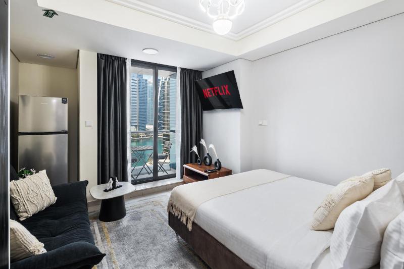 Cozy Apartment For Rent In Jlt — отель с удобствами в Дубае