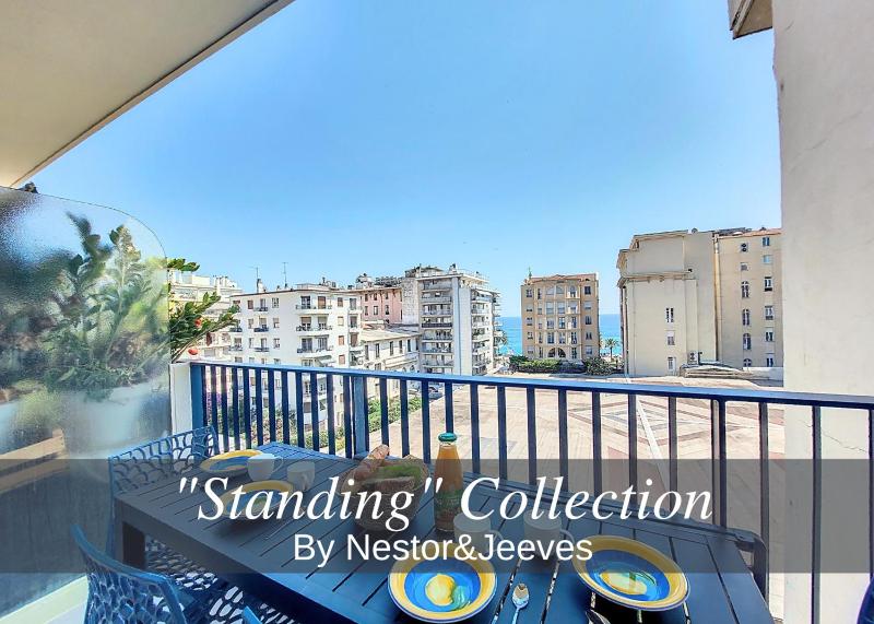 Nestor&Jeeves - BLEU AZUR VUE MER - Central - Very close sea — отель в Николь, Франция