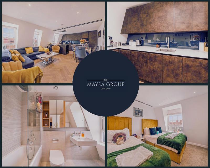 Spectacular 2-Bedroom Penthouse in Marble Arch 75 — отель в Лондоне, Соединенное Королевство
