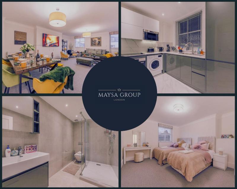Modern London Luxury 3Bed 3Bathroom Retreat 6HS — отель с удобствами в Лондоне