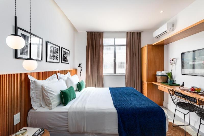 Unhotel - Studios Modernos, Acesso a Praia de Copacabana - Posto 6 — забронировать отель в Рио