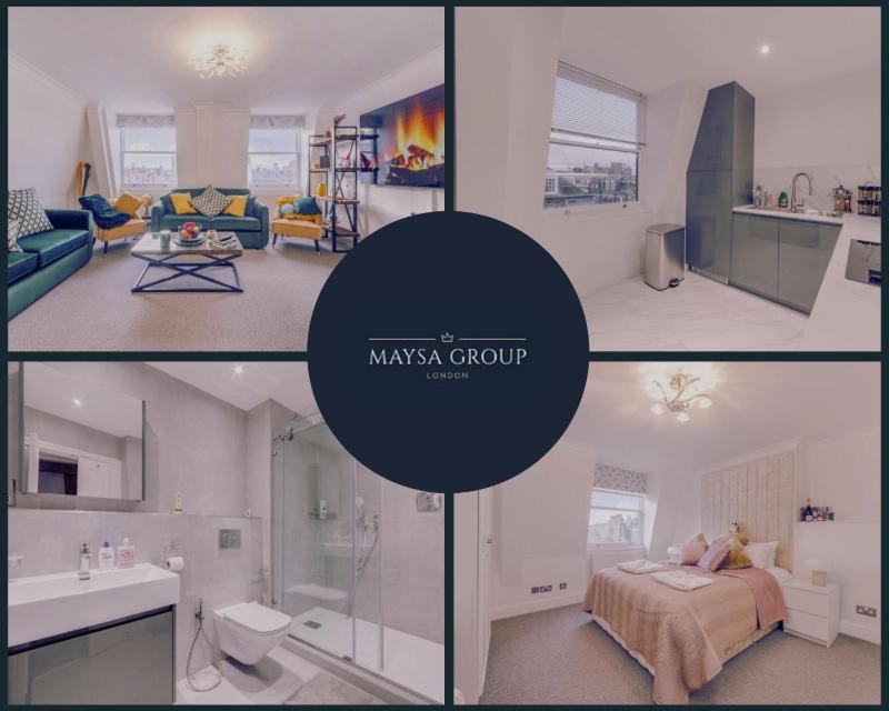 City Chic 3 Bedroom 2 Bathroom Luxury Living 7HS — отель с удобным расположением в Лондоне