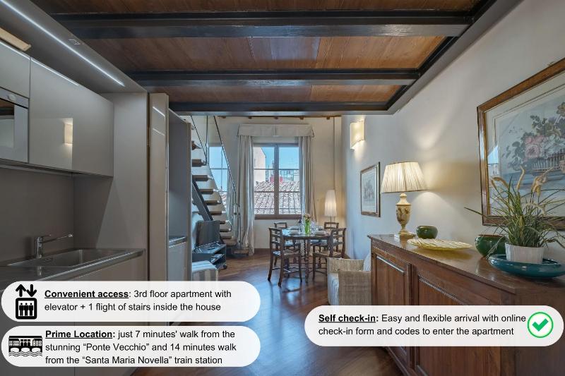 Tiziano big penthouse in the Oltrarno — отзывы гостей и цены