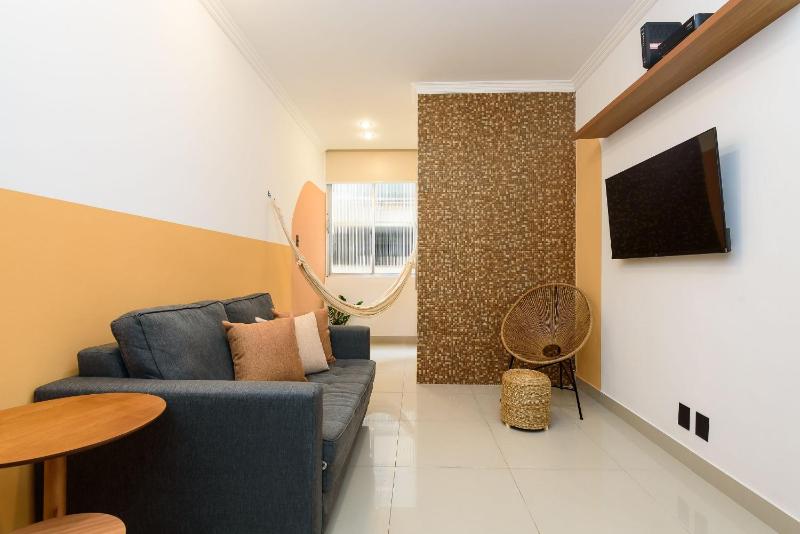 Apartamento decorado em Copacabana | SF 184/604 — отель с удобствами в Рио