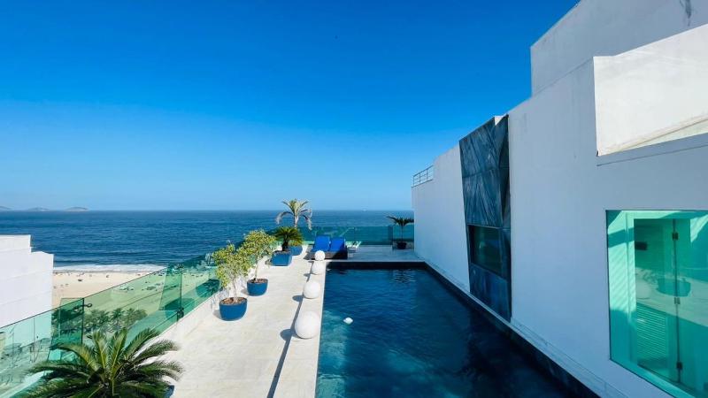 Luxo Cobertura vista Mar — отель в Рио, Бразилия