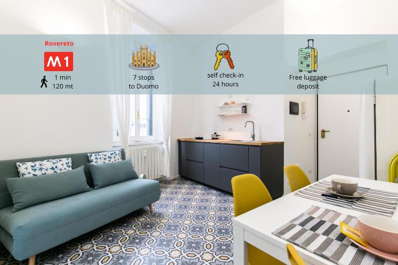 LUXURY NoLo apartment - subway 100mt — отель в Милане, Италия