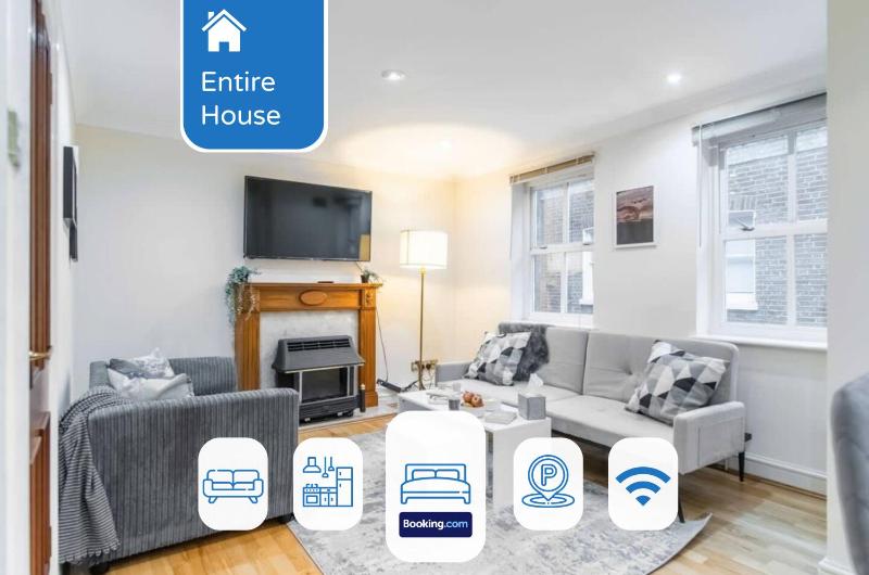 Chic 3-Bed Mews Townhouse By LiveStay Short Lets & Serviced Accommodation St John's Wood With Free WiFi — отель с удобным расположением в Лондоне