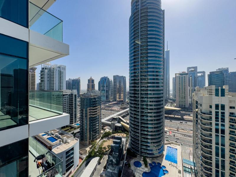 Stylish 1-BDR in premium new building Dubai Marina — комфортный отель в Дубае