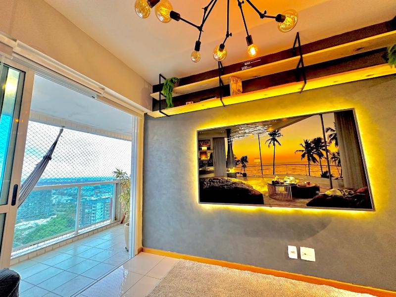 Apartamento Incrivel no Recreio com Vista Mar — отель с удобным расположением в Рио