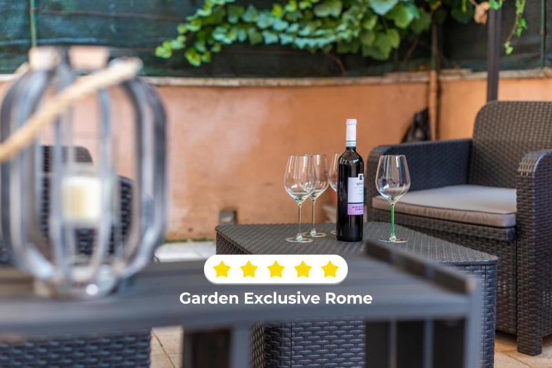Appartamento con incantevole giardino privato — отель с удобствами в Риме