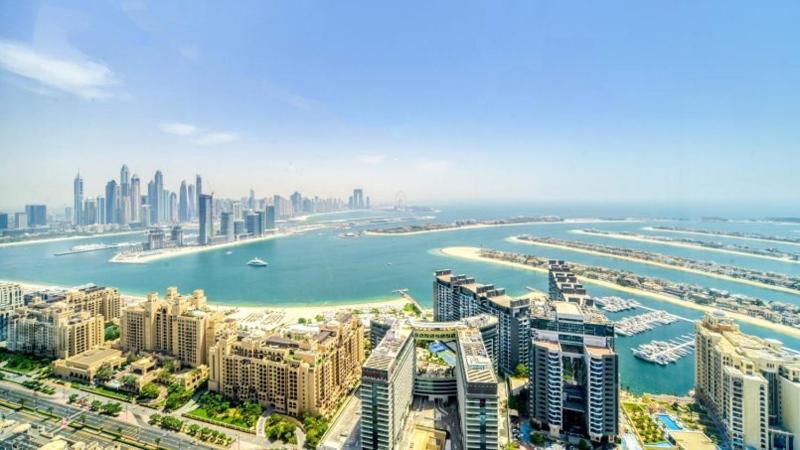 Paradise Sea View Studio with St Regis Amenities — комфортный отель в Дубае