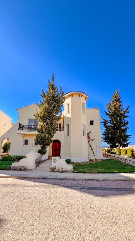 Villa entrance and facade