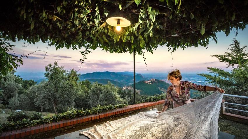 Alloggio romantico con idromassaggio e vista panoramica