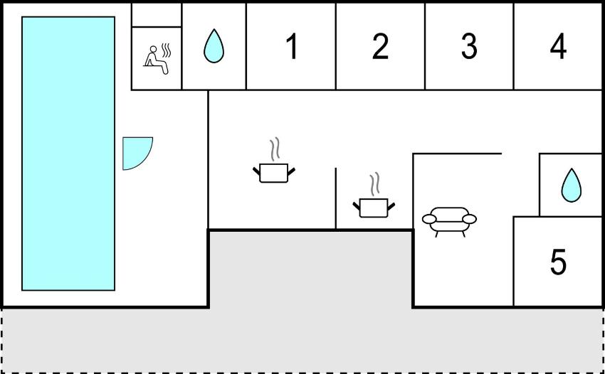 Nice home in Ulfborg with 4 Bedrooms, Sauna and WiFi