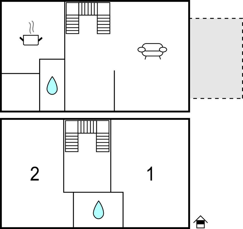 Holiday home Wendisch-Rietz Seeadler, Luisenaue