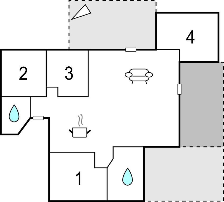 Amazing home in Frørup w/ WiFi and 4 Bedrooms