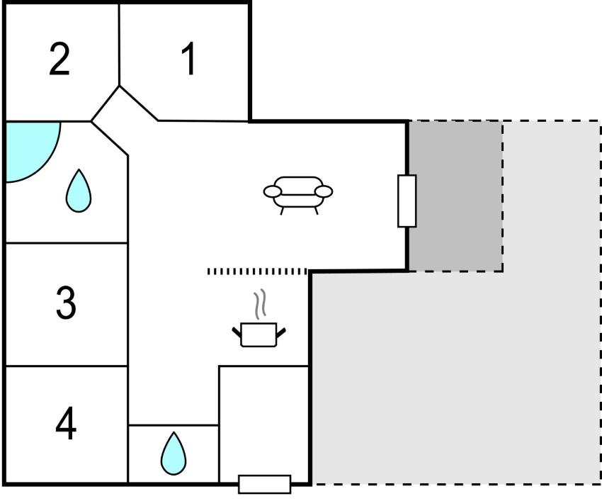 Holiday home Dronningmølle 50
