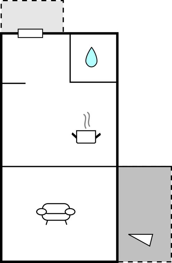 Nice home in Hamneda with