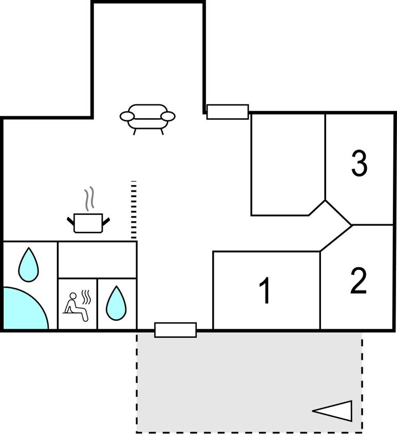 Four-Bedroom Holiday Home in Storvorde