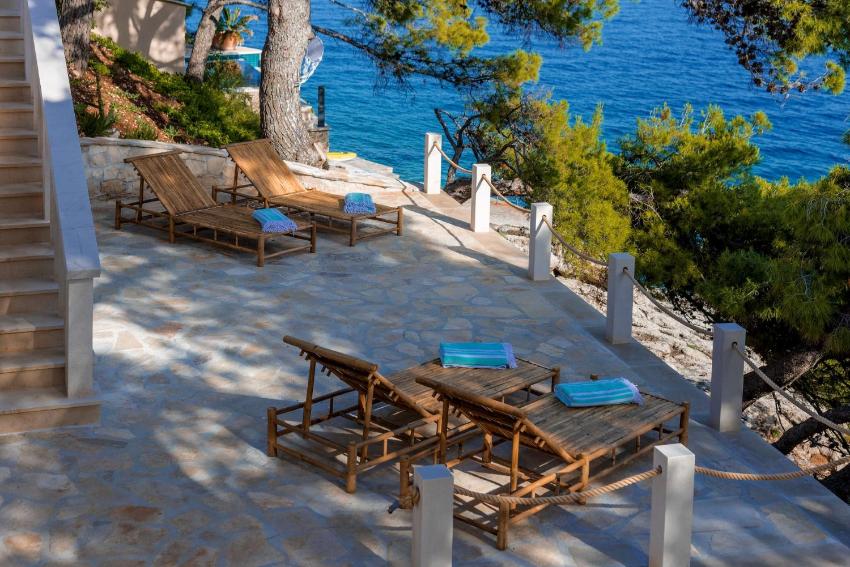 Luxury Beachfront Villa Brac Bliss with private pool at the beach on Brac island - Sumartin