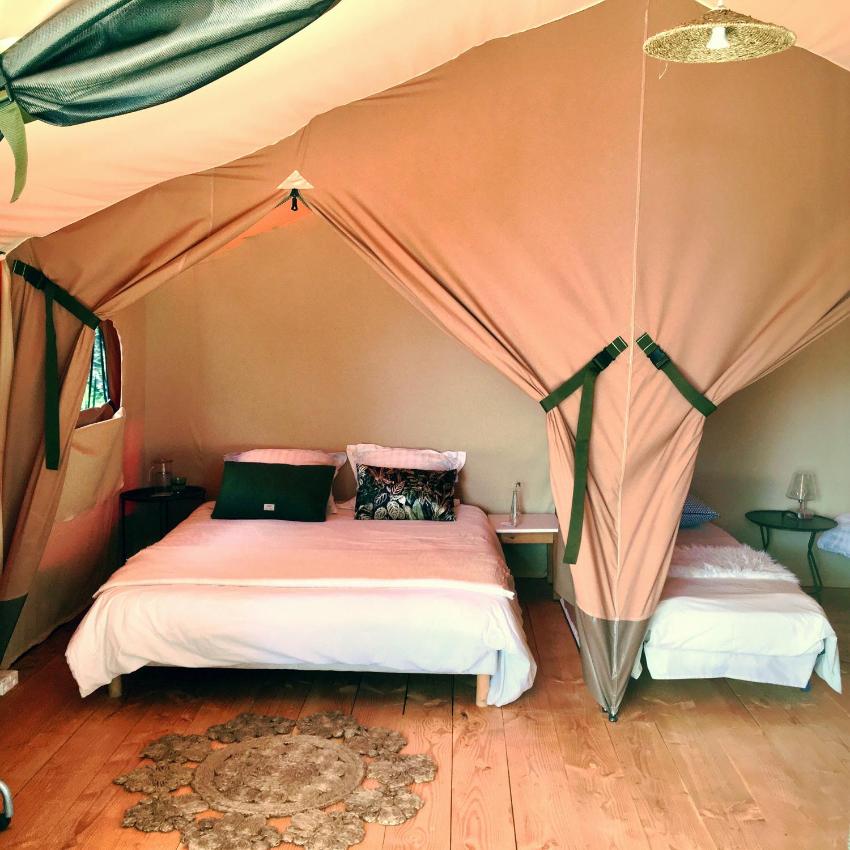 Saint Paul le Marseillais Tentes Equippees Hébergements Insolites Lodges
