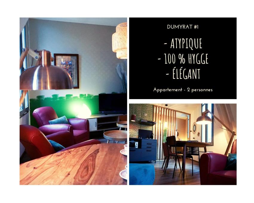 DUMYRAT #1 - Espace atypique - 1 chambre