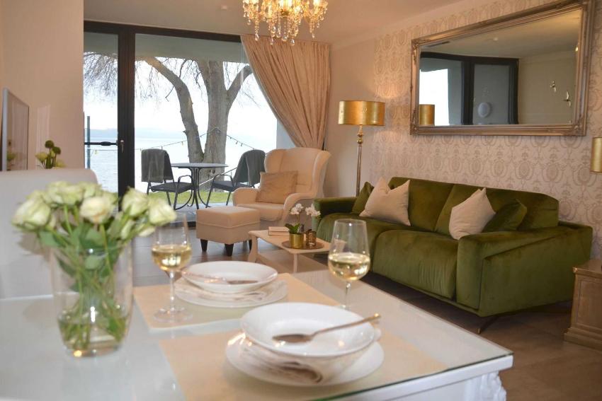 Preussische Boddensuite mit Kamin und Sauna - Meerblick garantiert