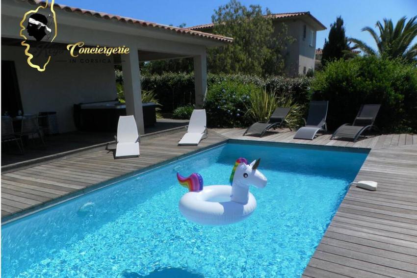 Maison de vacances T3 piscine jacuzzi privée 5 min Mer