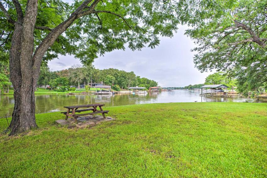 Spacious Lakefront Home with Deck and Fire Pit!