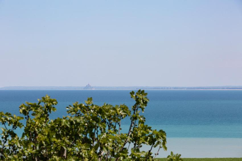 La Metairie-du-Vauhariot - Chambre Ou Lodge - Piscine Chauffée - Vue Mer et Mont Saint Michel et GR34 - Résidence Hôtelière