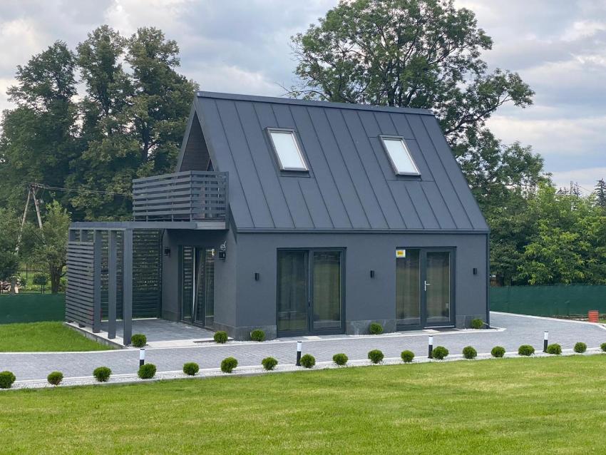 Nowoczesny domek z widokiem na góry