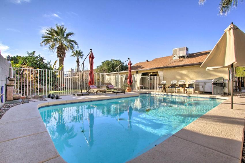 Glendale Oasis with Fenced Yard and Private Pool!