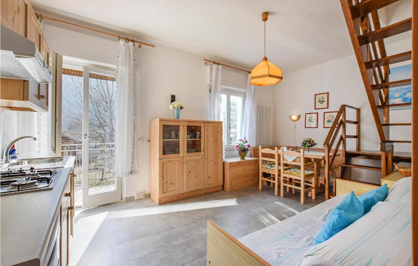 Amazing apartment in Ledro with 1 Bedrooms, Sauna and Outdoor swimming pool