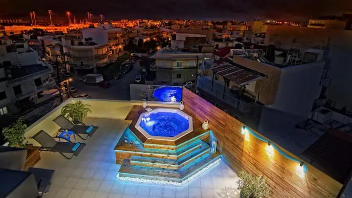 Luxury Sea-View Penthouse in Heraklion Crete