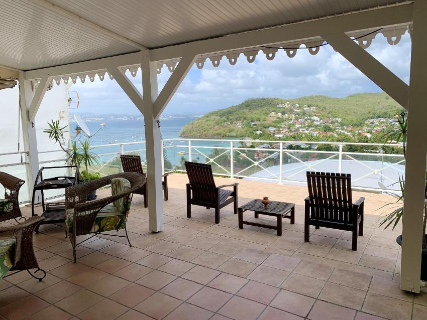 Maison de 3 chambres a Les Trois Ilets a 200 m de la plage avec vue sur la mer jardin clos et wifi