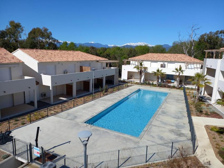 Residence Marina di Bravone - appartement 6 personnes (5 adultes max.) Vue Mer 2ème etage N162