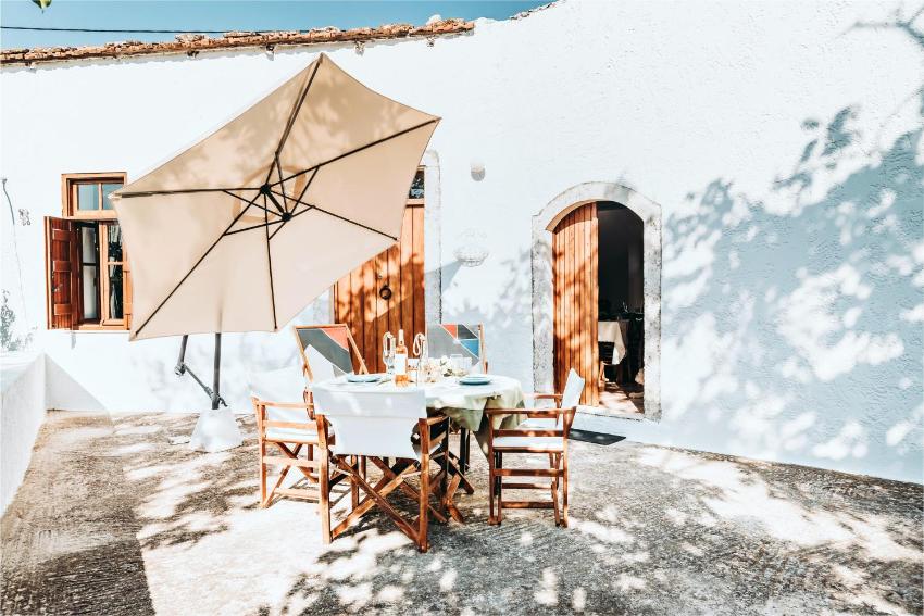 3 bedrooms house with enclosed garden and wifi at Ρούστικα