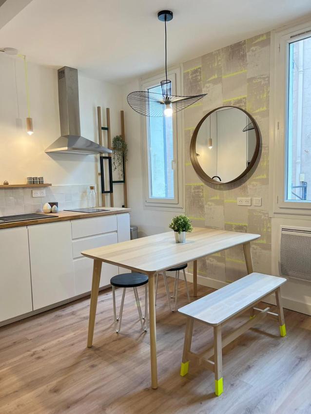 Bright T2 Of 34 M Renovated In The Downtown