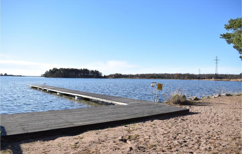 Amazing home in Rockneby with Sauna and 3 Bedrooms