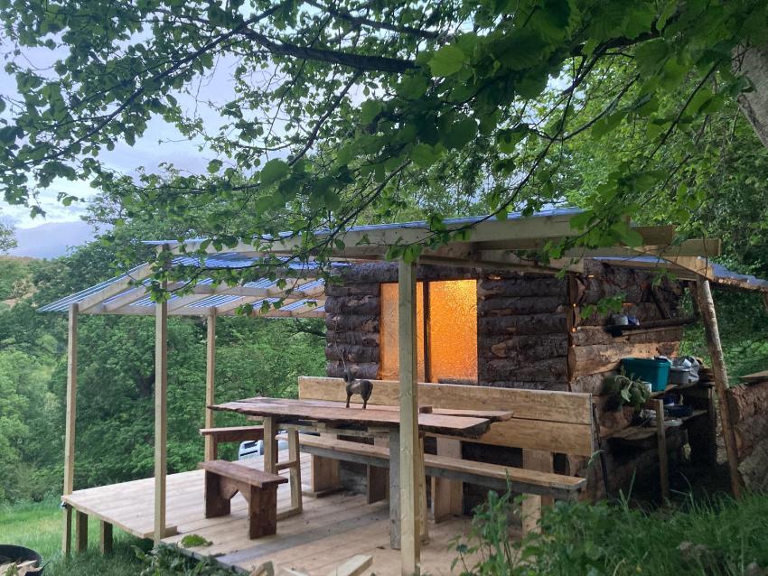 Remote Cabin & Giant Tents Experience Nature