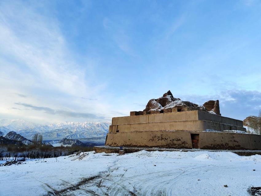 Farm stay with a view.