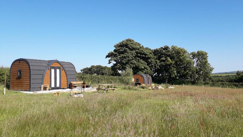 Rowan - Luxury glamping pod Laneast Cornwall