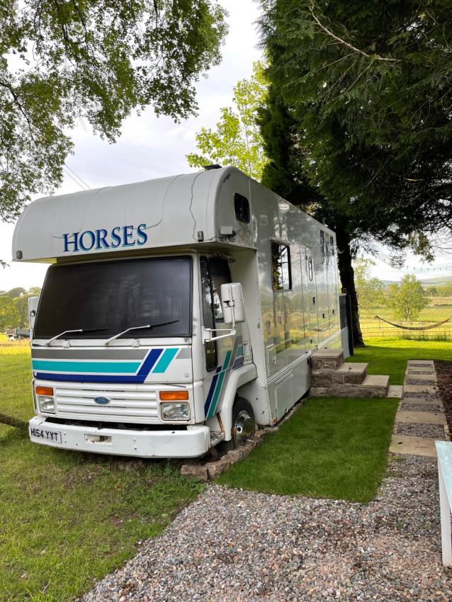 Dobbin the horse box in The Lake District