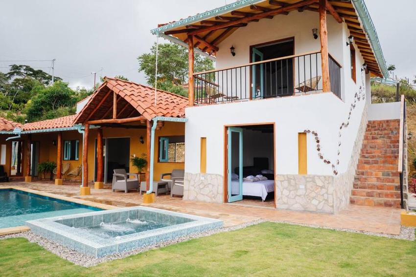 Hermosa villa en Zapatoca - Santander