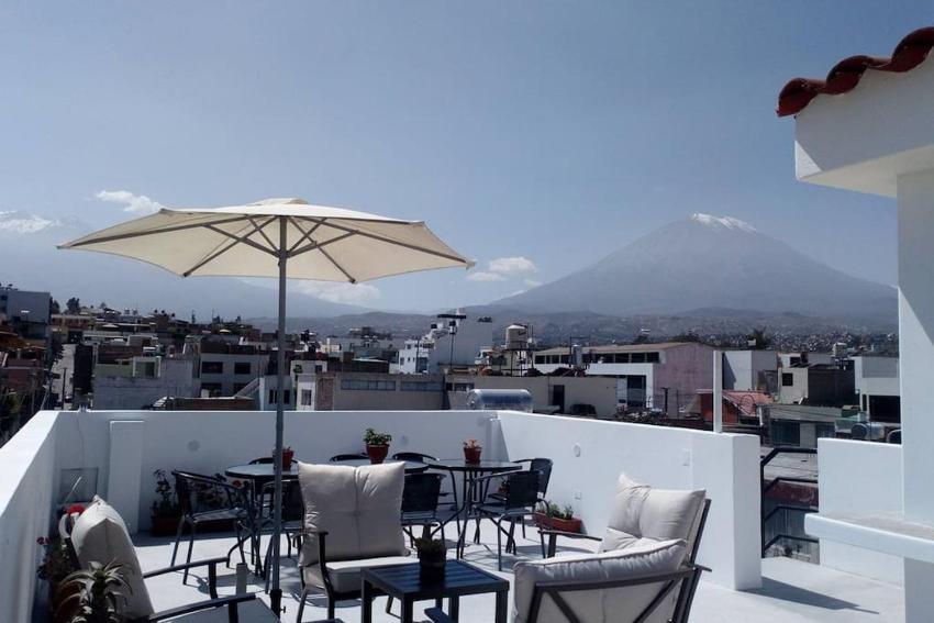 Casa con Terraza, La Mejor vista a los Volcanes