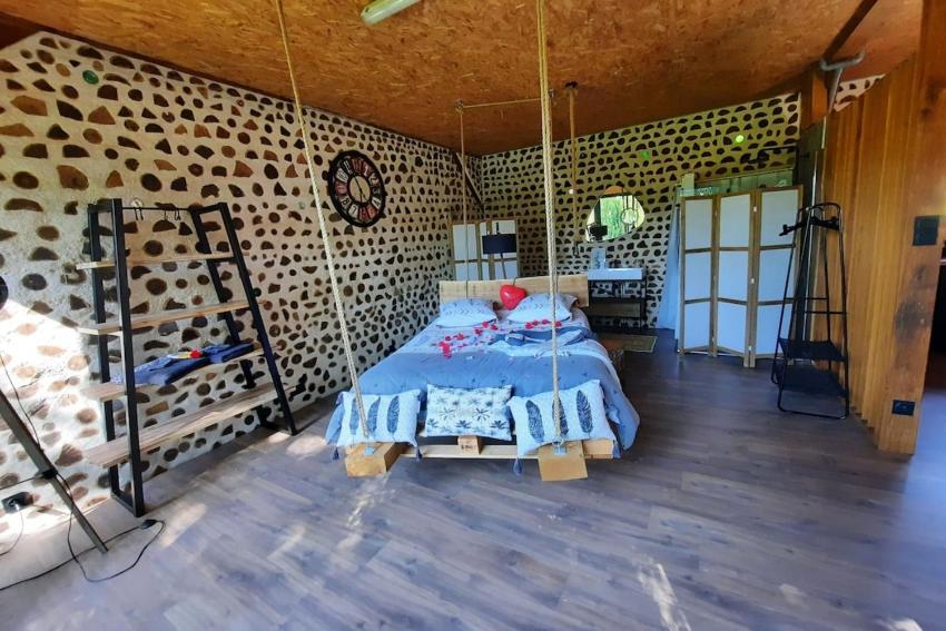 Au Calme Absolu chez Nicolas Le Lodge au vert