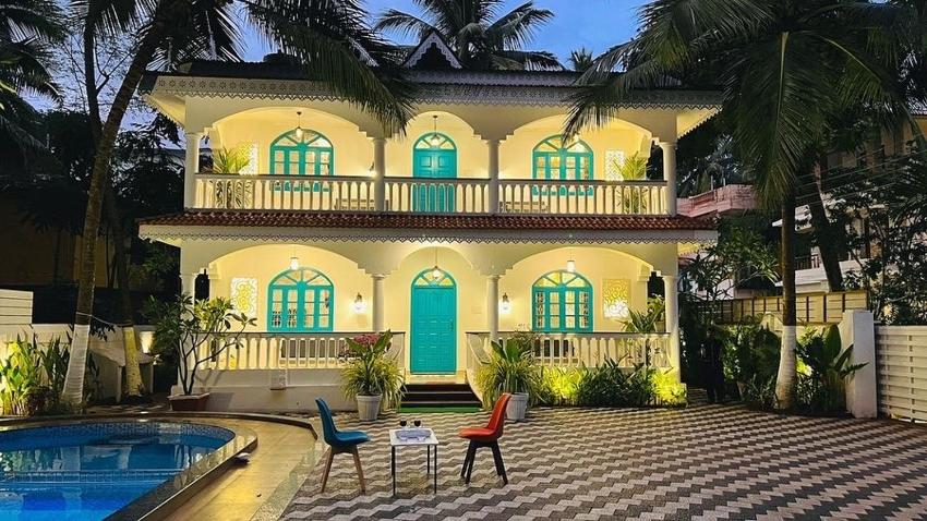 Villa La Aldeia Private Pool Near Baga Beach