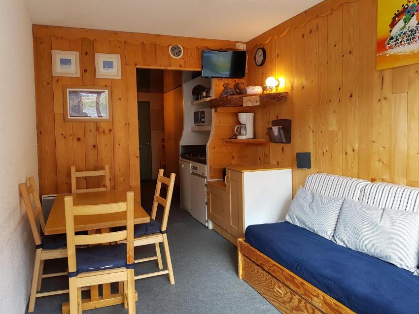 Studio Les Arcs 2000, 1 pièce, 3 personnes - FR-1-411-437