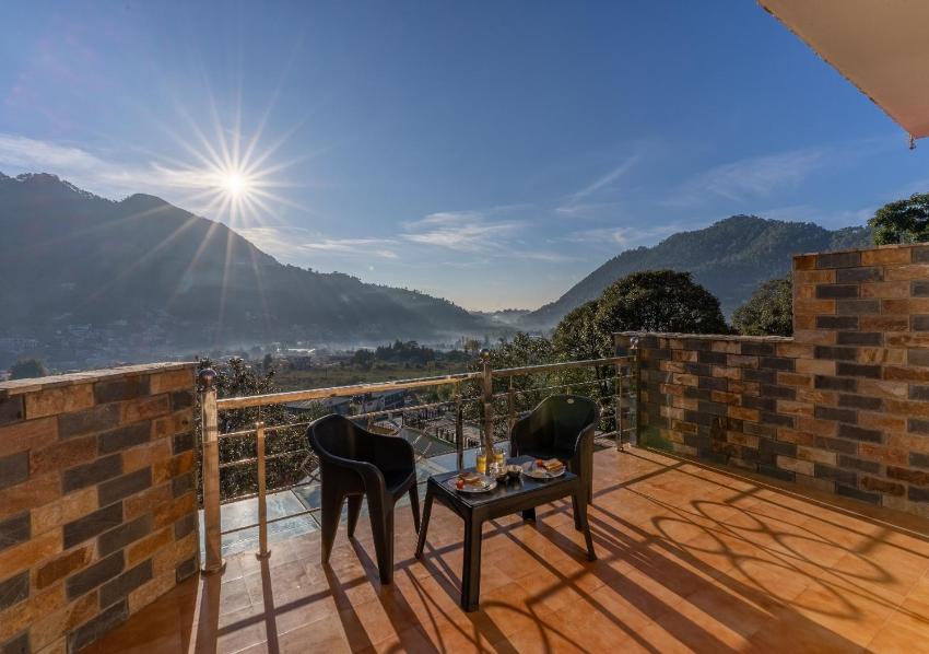SaffronStays Willow Castle, Bhimtal - pet-friendly home near Bhimtal lake