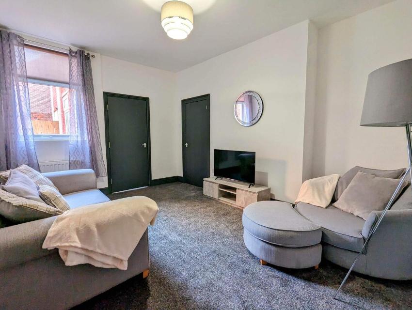 A cosy 2 bed ground floor apartment in South Shields